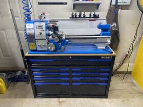 Pm-1022v Precision Matthews Lathe. With A Lot Of Extras