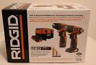 R82005 R82230 Driver 12v Impact Kit Drill Ridgid Brand Combo