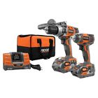 Zrr9200 R9200 Kit Ridgid Li-ion Driver Drill Combo Impact Cordless 18v Hammer