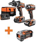 R9205-r84087 Ridgid Cordless Brushless Hammer Drill And Impact Driver 0648846073040
