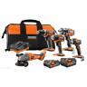R9633sb Ridgid Cordless Brushless Combo Kit Batteries 313108379313