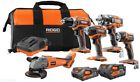 R9633sbn Ridgid Combo Kit Cordless Grinder Drill Driver Wrench 0648846071824