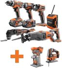 R9641-r86044b-r8832b Ridgid Drill Impact Driver Saws Radio Router Light 0648846072777