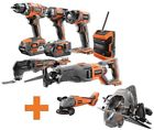 R9641-r8653b-r86041b Ridgid Cordless Combo Kit Batt And Charger 0648846072654