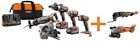 R9652-r862005-r86041b Ridgid Combo Kit Hammer Impact Drill Circular Saw 0648846070711