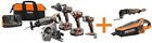 R9652-r862005-r86090b Ridgid Volt Cordless Combo Kit Tool 0648846070735