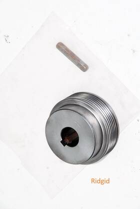 826475 Ridgid 2412 / 2424 Motor Side Poly V Pulley With Key