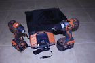 R9600 Ridgid Impact Kit Driver Drill 18 Volt Cordless