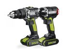 Rk1808k2 Rockwell Brushless Hammer Drill Impact Driver Combo Kit