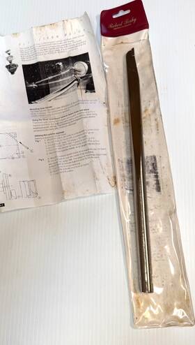 Robert Sorby 013035029842 #rs205 Tct Slicer Hollow Ground Nose Allows Deep Plunge Cuts