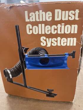 Rockler 733175529815 - Lathe Dust Collection System D X L 3 Inch 9