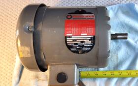 Rockwell 66-023 Vintage Delta 3 Ph 3/4 Hp 1725 Rpm Model 208v Motor 5/8 Shaft