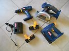 Ryobi 3pc Power Tool Combo Rare Drill Circular Saw And Stapler Kit 18v One 033287164394