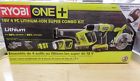 P883f Ryobi Piece 4 Super Lithium-ion Kit 18v Combo Cordless -