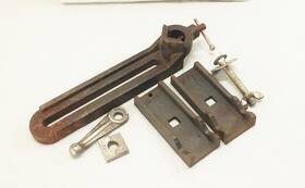 Sears Craftsman 2731-11 Vtg 149.23870 12 Inch Wood Lathe Tool Rest Holder Banjo With Bed Clamp