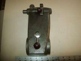 Sears Craftsman 56212-113 Heavy Cast Iron Tailstock Assembly #1 Mt From 12 Inch Wood Lathe #113.2388o