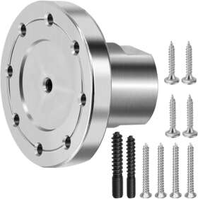 Senduo 696563401615 Woodworking 3 Inch Lathe Faceplate With Screw Chuck For 1 X 8tpi Spindle