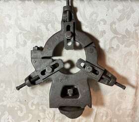 126np1 Sheldon Lathe Steady Rest. Check Dims. Dims Attached