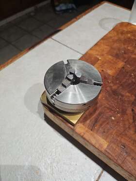 Sherline Tools Sher-1031 1031 2.5 In 3-jaw Chuck With Custom Stand For Milling Or Inspection
