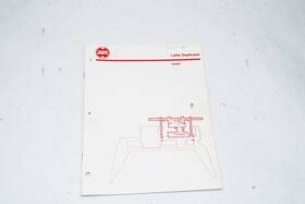 55209 Shopsmith Mark V User Manual - Lathe Duplicator 31 Pages Original R/w