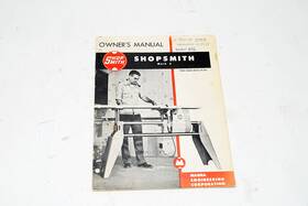 Tmg-3469a84 Shopsmith 0 -p78 Mark V User Manual - Greenie Owners 29 Pages Originals B/w/r