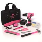 Sp12v121pkt Seriously Pink Lithium Ion And Essential Hand Tool Kit