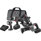 Pc418c-2r Tradesman 4-tool Kit Porter-cable 18v Combo
