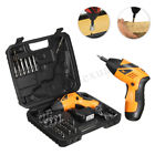 Trv9562139 In Rechargeable Wireless Cordless Electric Screwdriver Drill Kit Power