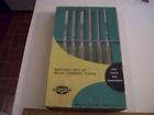 470-8 Turning 8 Wood Tools Matched Used Greenlee Ill. Set Box Rockford