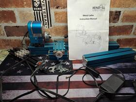 028373 Unmarked Miniature Laithe Upgraded With Extras