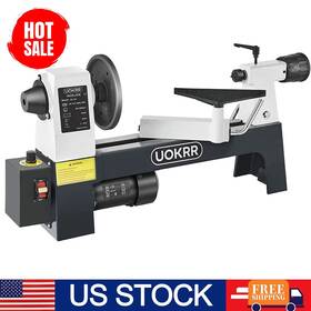 750-3200 Uokrr Uo-330 Mini Wood Lathe For Woodworking 8 Inch X 12 Turning 1/3hp