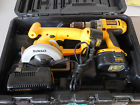 Dw983ks-2 Used Cordless 2 Combo Batteries Kit Circular Drill 14.4v