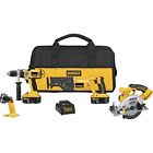 Dck440x Volt Dewalt Combo 4-tool Cordless Kit Xrp 18