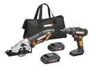 Wx945l Worx Drill Driver Saw Combo Kit 845534018615