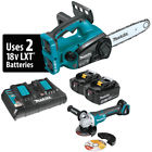 Xcu02ptx1 Makita New Lxt Li Ion Cordless Chain Saw 088381847377