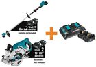 Xru09z-xsr01z Makita String Trimmer Circular Saw Combo Kit Dual 0088381878371
