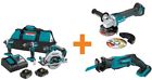 Xt333x1-xag04z1 Makita Lxt Brushless Cordless Combo Kit With Bonus 0088381879187