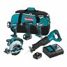 Xt505-ob Makita Volt Lxt Lithium Ion Cordless Piece Combo 193802043570