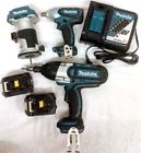 Xwt04 Makita Power Tools Set With Two Batteries