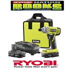 Zrp881 Ryobi Cordless Impact Driver Kit Variable Speed Power Tool