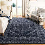 Area Rug X Square Navy Ivory Oriental Medallion Safavieh ADR108N Adirondack. Fixed Price $299.99.