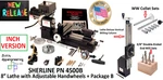 Sherline 4500B Lathe (inch) + "b" Package Adj. Handwheels Special. Fixed Price $1471.83.
