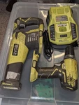 Ryobi 18V 2-SPEED 1/2 Inch Drill/driver & P514 Reciprocating Saw *tools Only. Fixed Price $79.95.