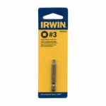 Irwin Tools 3522071C Power Bit 3SQ 1-15/16", Fastener Drive. Fixed Price $6.99.
