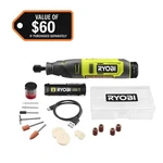 Ryobi Usb Lithium Rotary Tool Kit With 2.0 Ah Battery&charging Cable. Fixed Price $44.99.