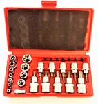 30PC Ate Pro Tamper E-torx Female Star Inverted Bit Socket Set #97950. Fixed Price $31.99.