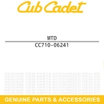 Mtd 710-06241 Screw 5/16-18X3/4 T40 Troy-bilt Craftsman HT2200 Y25T Y25SP Y25PS. Fixed Price $8.95.