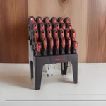 26 Piece Screwdriver Set Magnetic Tips With Wall Mount Stand Stalwart 75-HT4090. Fixed Price $21.99.