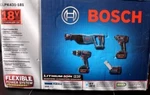 Bosch 18V Lithium-ion Pctool Kit, CLPK495A-181 Brand New In Box. Fixed Price $299.99.