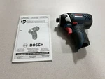 BOSCH-PS41BN 12V Max Impact Driver (new- Combo Kit Breakdown). Fixed Price $43.99.